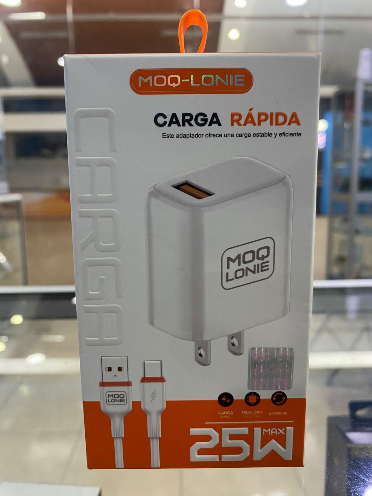 Cargador Carga Rápida USB a USB-C